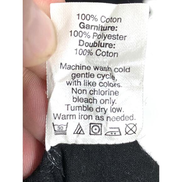 J Crew Swiss Dot Flutter Sleeve Shift Dress Womens 4 Whimsigoth Fairy Witchy Emo - Picture 7 of 7